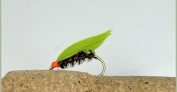 6 Standard Cormorant Trout Flies - Choose Size / Barbed Or Barbless - REFF Brand